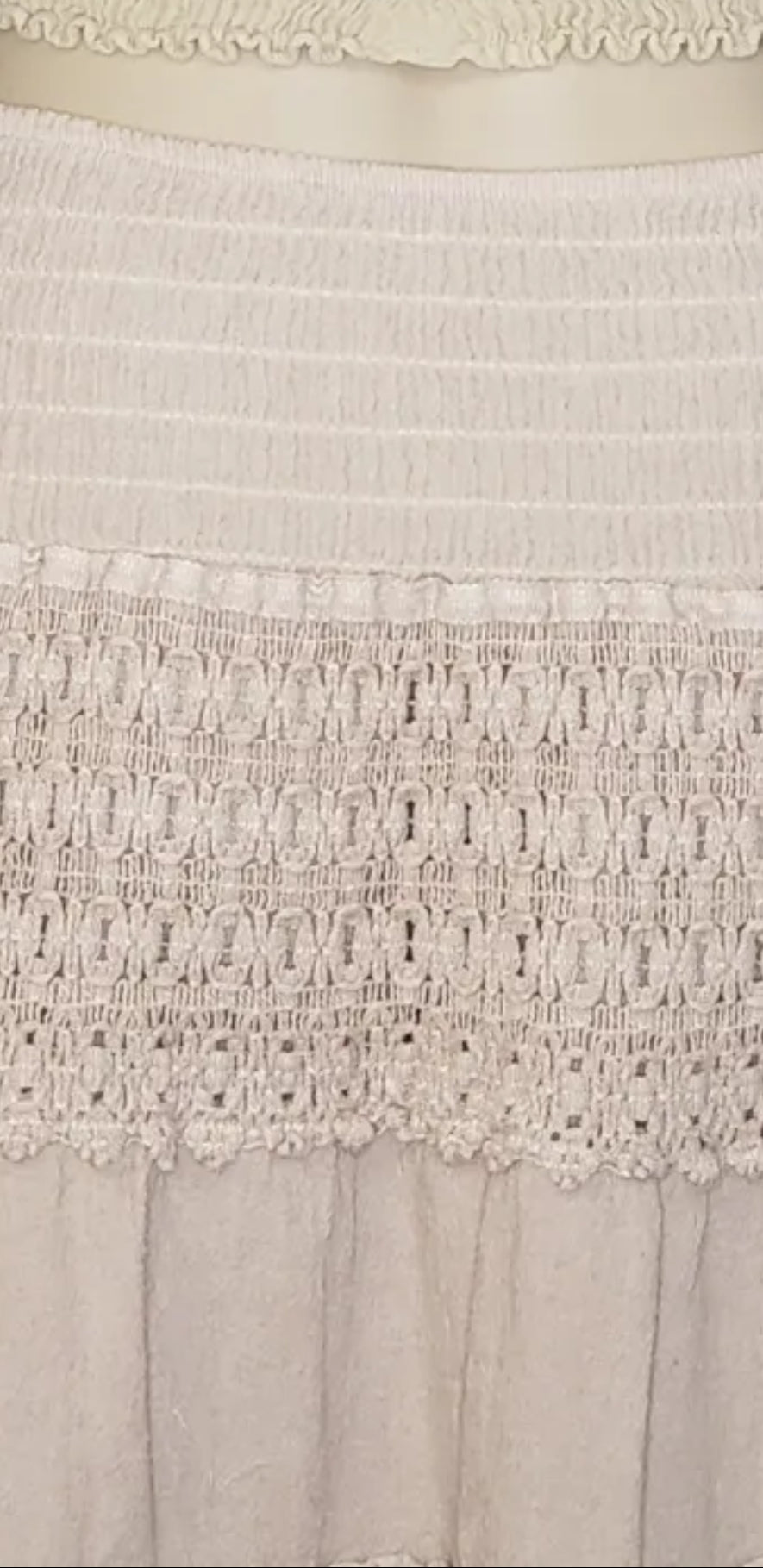 Coastal Greca Maxi Skirt