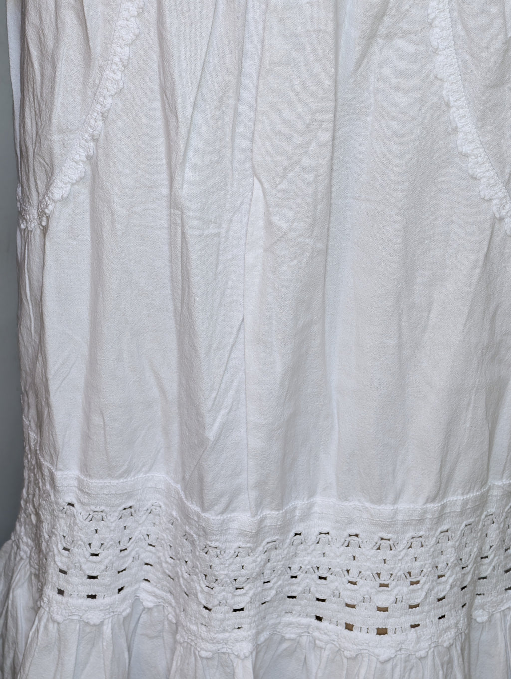 Coastal Lace-Up Maxi Dress