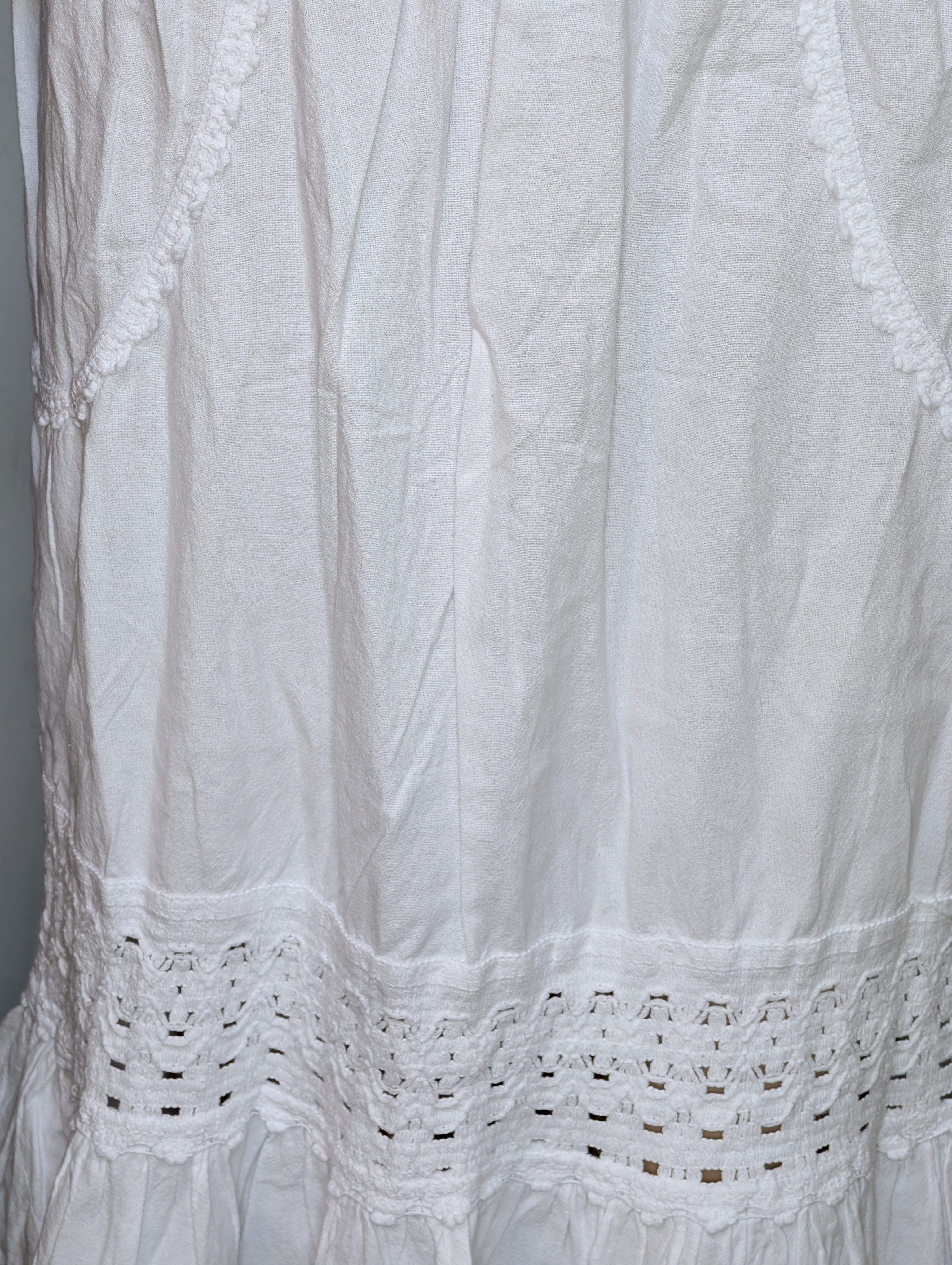 Coastal Lace-Up Maxi Dress