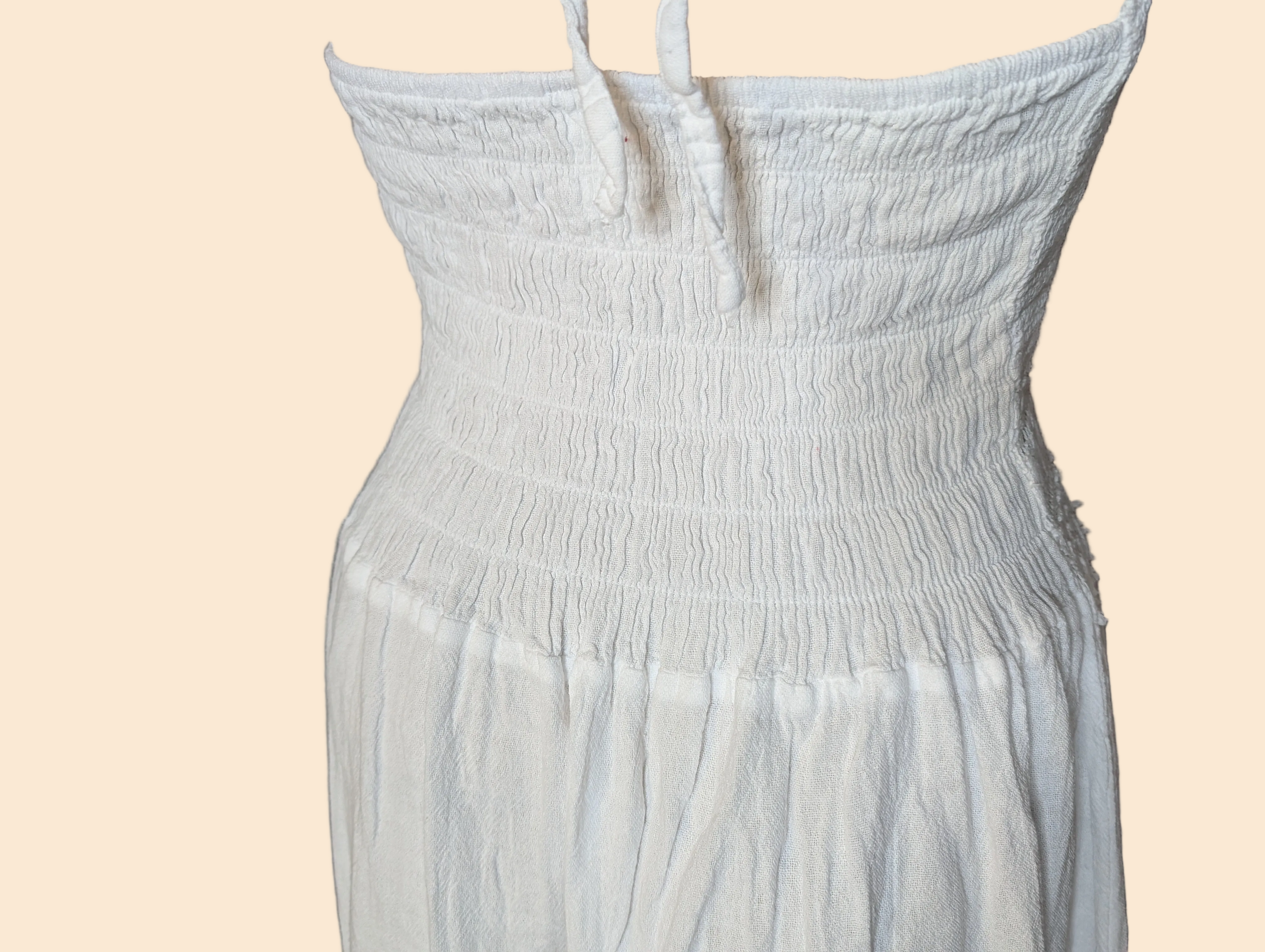 Coastal Split-Front Halter Maxi Dress